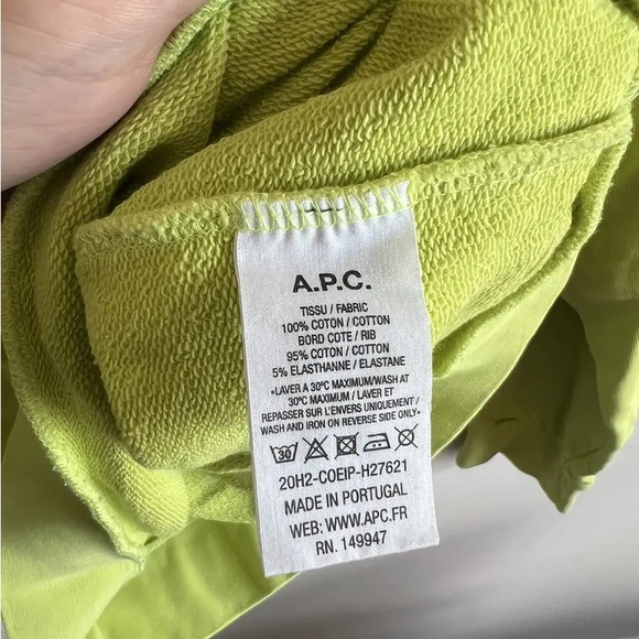 APC SSENSE Mini Logo Sweatshirt - Picture 6 of 6